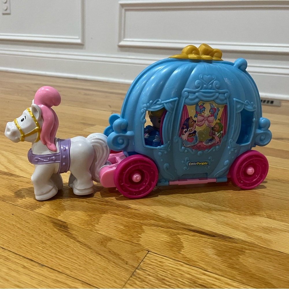 Little People Cinderella Coach with doll